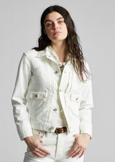 Women's Ralph Lauren Stretch Selvedge Denim Jacket | 208317YXN